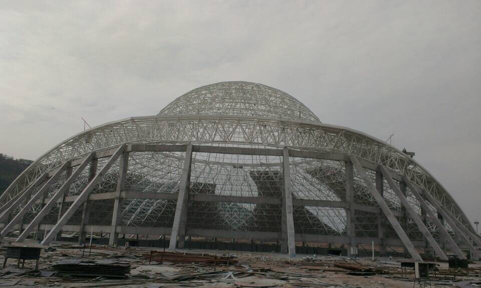 张掖体育场馆网架工程