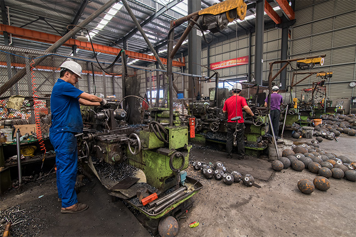 张掖网架配件车间