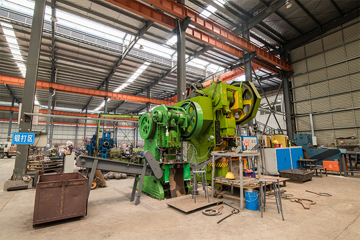 张掖网架配件-锥头加工车间